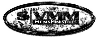 SAN JOAQUIN VALLEY SJVMM MENSMINISTRIES JEREMIAH 29:11 logo