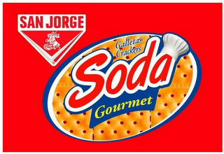 SAN JORGE X GALLETAS CRACKERS SODA GOURMET logo