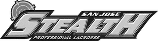 SAN JOSE STEALTH PROFESSIONAL LACROSSE logo