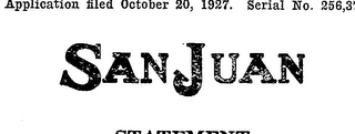SAN JUAN logo