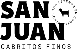 SAN JUAN CABRITOS FINOS UNA LEYENDA EN CORTES FINOS logo