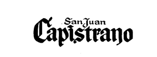 SAN JUAN CAPISTRANO logo