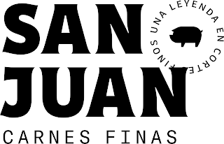 SAN JUAN CARNES FINOS UNA LEYENDA EN CORTES FINOS logo
