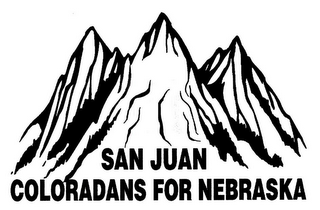 SAN JUAN COLORADANS FOR NEBRASKA logo