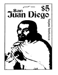 SAN JUAN DIEGO $5 TARJETA TELEFONICA logo