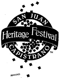 SAN JUAN HERITAGE FESTIVAL CAPISTRANO logo