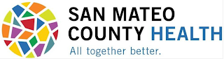 SAN MATEO COUNTY HEALTH ALL TOGETHER BETTER. logo