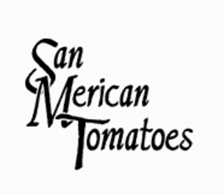 SAN MERICAN TOMATOES logo