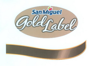 SAN MIGUEL GOLD LABEL logo
