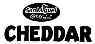 SAN MIGUEL GOLD LABEL CHEDDAR logo