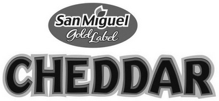 SAN MIGUEL GOLD LABEL CHEDDAR logo