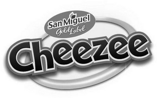 SAN MIGUEL GOLD LABEL CHEEZEE logo
