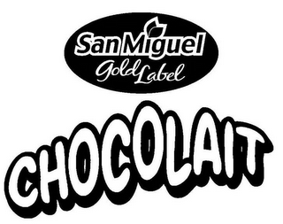 SAN MIGUEL GOLD LABEL CHOCOLAIT logo