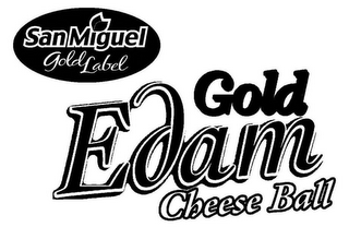 SAN MIGUEL GOLD LABEL GOLD EDAM CHEESE BALL logo