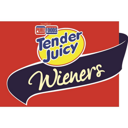 SAN MIGUEL PUREFOODS TENDER JUICY WIENERS logo
