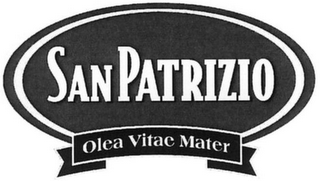 SAN PATRIZIO OLEA VITAE MATER logo