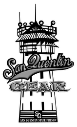 SAN QUENTIN GEAR SQ SAN QUENTIN STATE PRISON logo