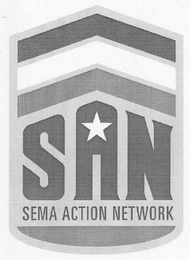 SAN SEMA ACTION NETWORK logo