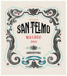 SAN TELMO MALBEC 2015 ARGENTINA TRADICION ARGENTINA BODEGA logo