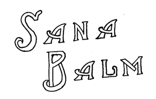 SANA BALM logo