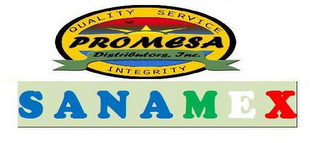 SANAMEX QUALITY SERVICE INTEGRITY PROMESA DISTRIBUTORS, INC. logo
