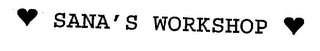 SANA'S WORKSHOP logo