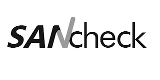 SANCHECK logo