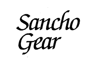 SANCHO GEAR logo