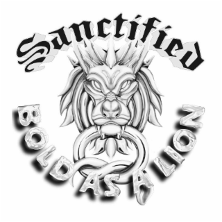 SANCTIFIED BOLD AS A LION logo