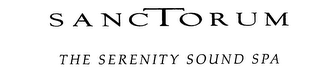 SANCTORUM THE SERENITY SOUND SPA logo