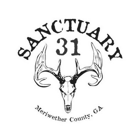 SANCTUARY 31 MERIWETHER COUNTY, GA logo