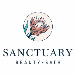 SANCTUARY BEAUTY + BATH logo