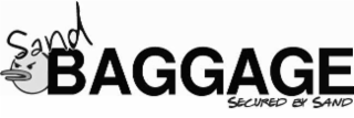 SAND BAGGAGE SECURED BY SAND logo