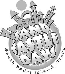 SAND CASTLE DAYS SOUTH PADRE ISLAND, TEXAS logo