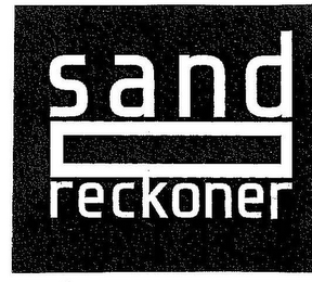 SAND RECKONER logo