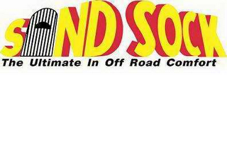 SAND SOCK THE ULTIMATE IN OFF ROAD COMFORT logo