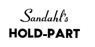 SANDAHL S HOLD PART logo