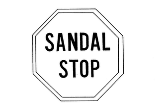 SANDAL STOP logo