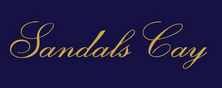 SANDALS CAY logo