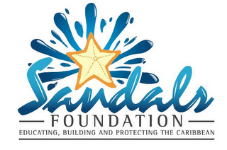 SANDALS FOUNDATION EDUCATING, BUILDING AND PROTECTING THE CARIBBEAN logo