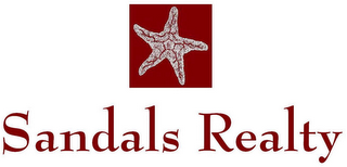 SANDALS REALTY logo