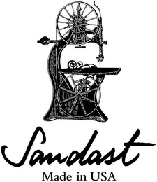 SANDAST MADE IN USA logo