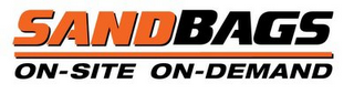 SANDBAGS ON-SITE ON-DEMAND logo