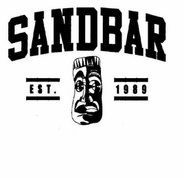 SANDBAR EST. 1989 logo