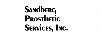 SANDBERG PROSTHETIC SERVICES, INC. logo