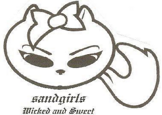 SANDGIRLS WICKED AND SWEET logo