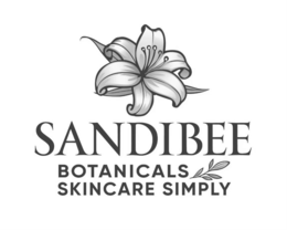 SANDIBEE BOTANICALS SKINCARE SIMPLY logo