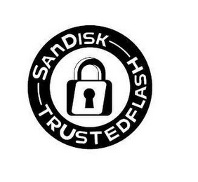 SANDISK TRUSTEDFLASH logo