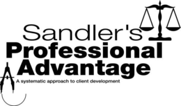 SANDLER'S PROFESSIONAL ADVANTAGE A SYSTEMATIC APPROACH TO CLIENT DEVELOPMENT logo