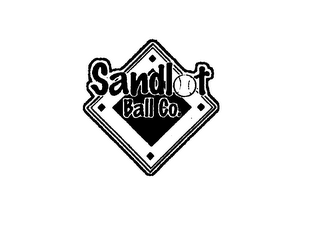 SANDLOT BALL CO. logo